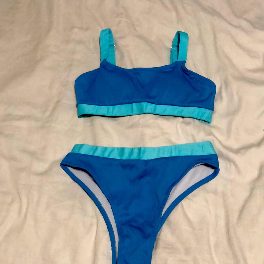 Blue Bikini Set